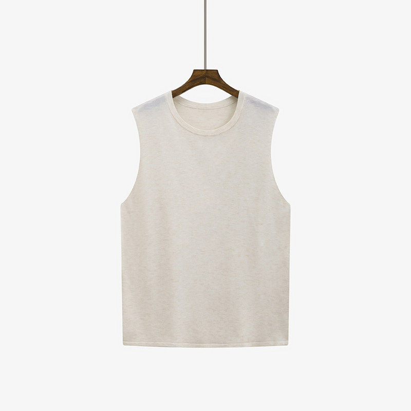 大码女装圆领无袖开叉上衣女外穿内搭背心秋2025新款胖mm针织马甲,女装/女士精品,背心吊带,淘宝优惠券,粉丝福利购,淘宝优惠卷