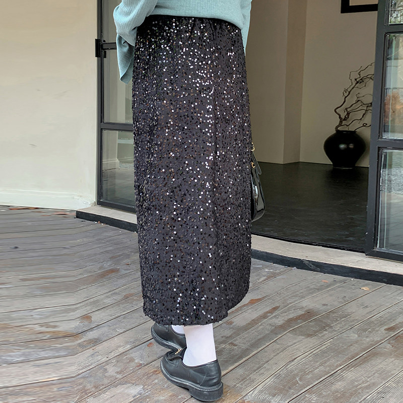 大码女装设计感亮片包臀半身裙女2024早秋新款胖mm高腰显瘦直筒裙,女装/女士精品,半身裙,淘宝优惠券,粉丝福利购,淘宝优惠卷