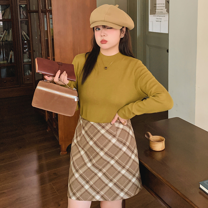 薇薇家亲肤澳毛绒套头半高领套头