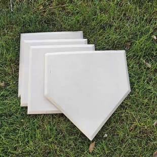 专业加厚橡胶垒包四件套地垫棒球场本类方垒垒片垒球专业训练比赛