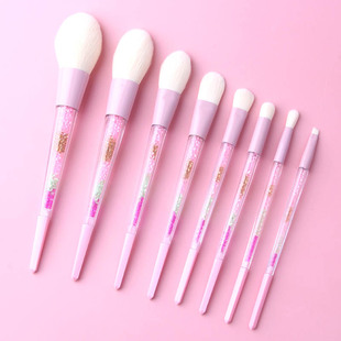8支水钻化妆刷套装 高光美容刷彩妆笔初学者全套眼部眼影刷
