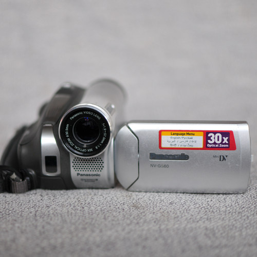 松下ccd手持dv摄像机复古色彩