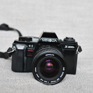 美能达x-300s胶卷相机135机械单反相机套机带镜头复古胶片机