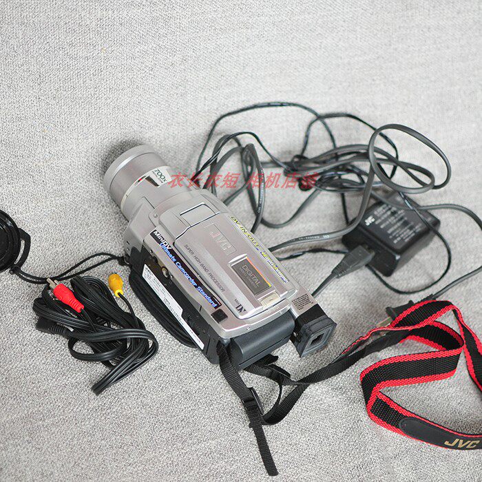 jvc gf-dvl120ed 磁带摄像机 dv复古老摄像机