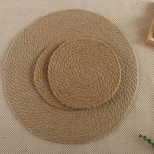 亚麻垫防烫杯垫隔热垫子五谷护肤品拍照摄影道具拍摄摆拍背景布景