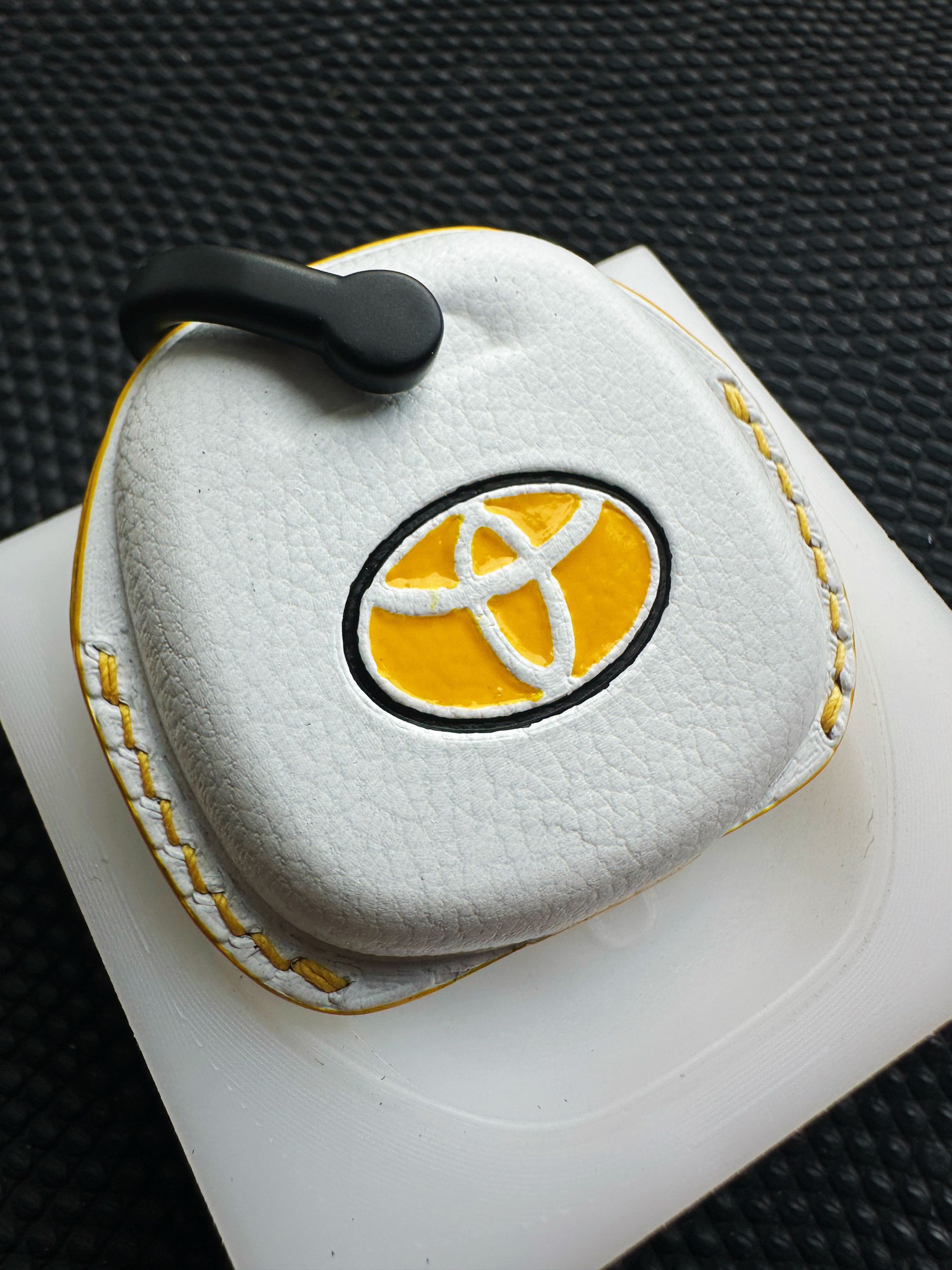 适用于Toyota LC71手工定制真皮汽车钥匙保护套/可来图定制