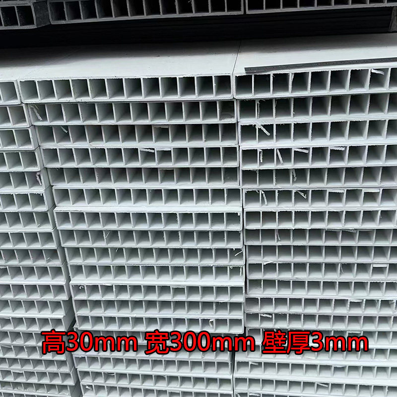 游泳塑料板材池承压板PVC板材游泳池隔断墙板内围板空心板中空板