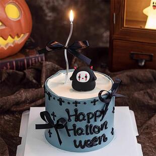 2024万圣节蛋糕装 扮 饰一起来鬼混万圣摆件幽灵鬼脸恶魔节日装
