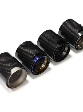 适用F80F82F87宝马m2 m3 m4 mp排气管改装碳纤维M标尾喉消音器嘴