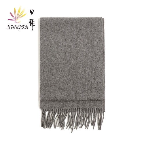 日神秋冬百搭羊绒围巾保暖围脖