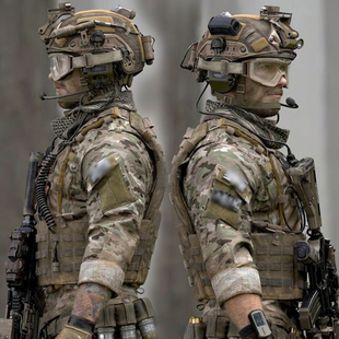 户外夏军绿教官服迷彩服男训练服Gen3蟒纹战术蛙服上衣裤子套装薄