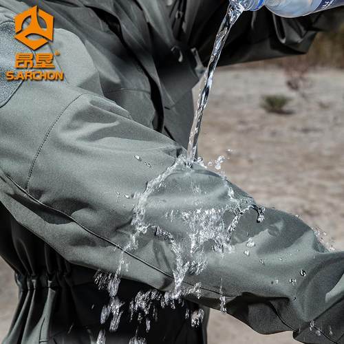 军迷城市通勤冬季谍影战术外套男m65户外军迷冲锋衣中长款防水战