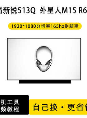 魔霸新锐G513QM 外星人M15R6笔记本屏幕 15.6英寸1920*1080 165HZ