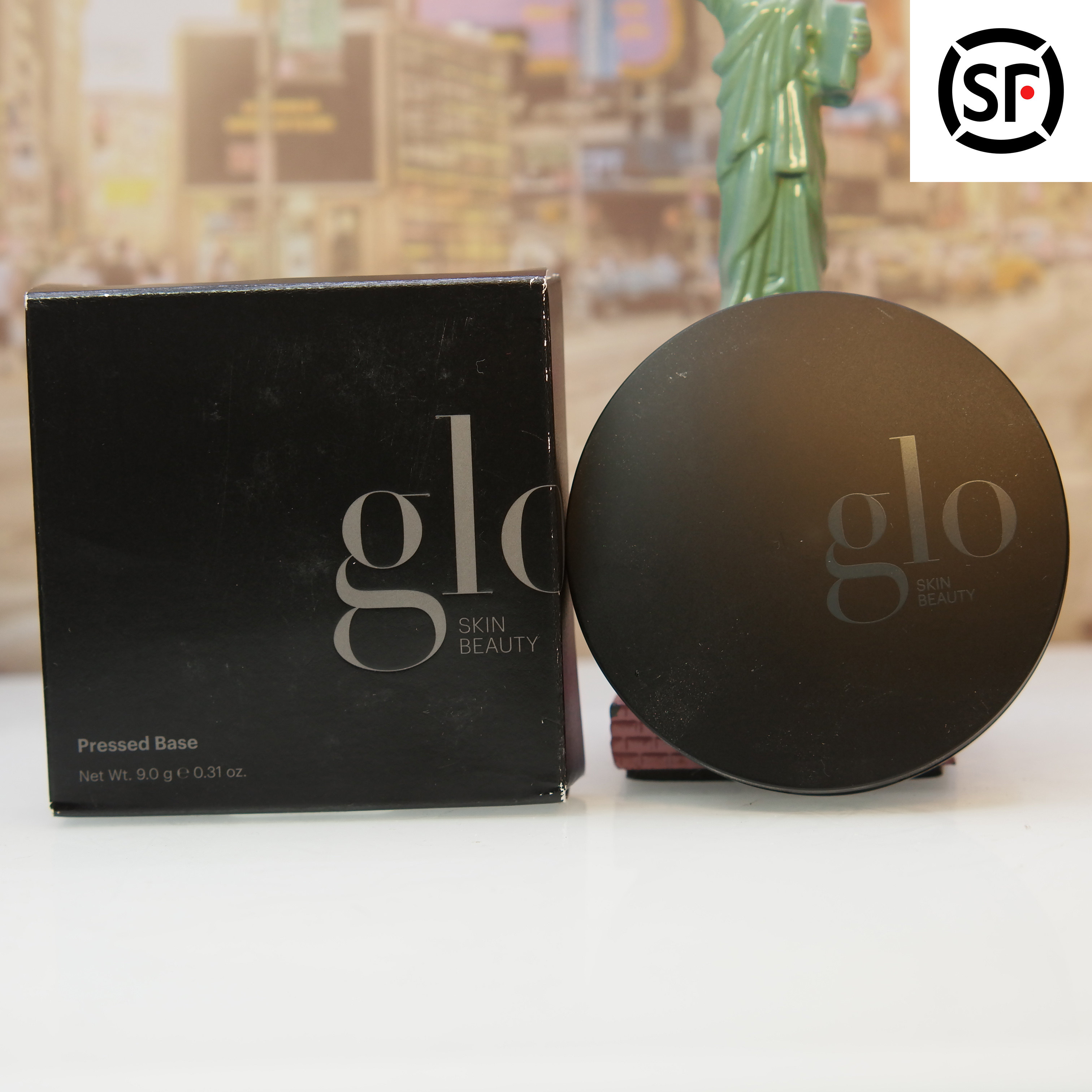 Glo Skin Beauty粉底粉饼气9g 2.3g中样透气自然敏皮痘痘获7奖