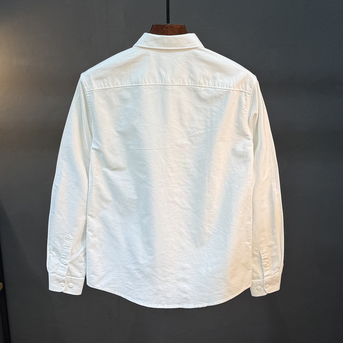 春季工装衬衫男长袖纯棉宽松百搭休闲上衣高级感痞帅潮牌衬衣外套