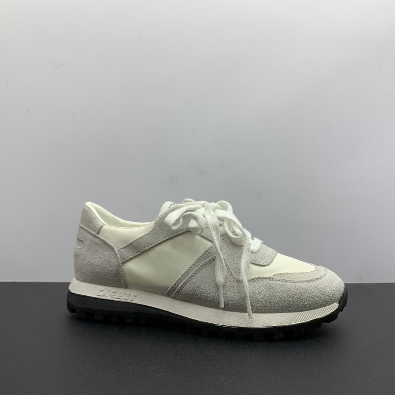 春款断码清仓处理真皮女鞋韩版圆头系带深口磨砂皮平底休闲运动鞋