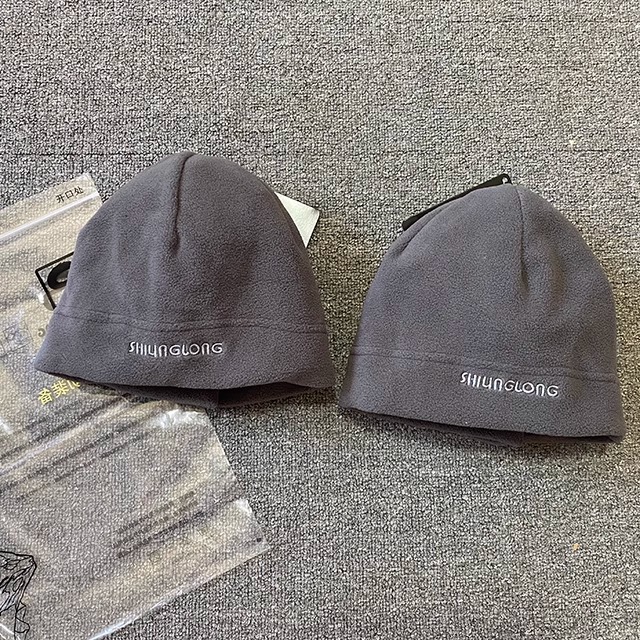 工厂货！特价回馈 秋冬男士摇粒绒帽子 加绒保暖日常防寒骑车护耳