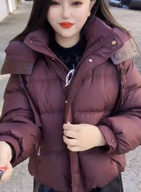 保暖羽绒服加厚减龄短款外套冬季