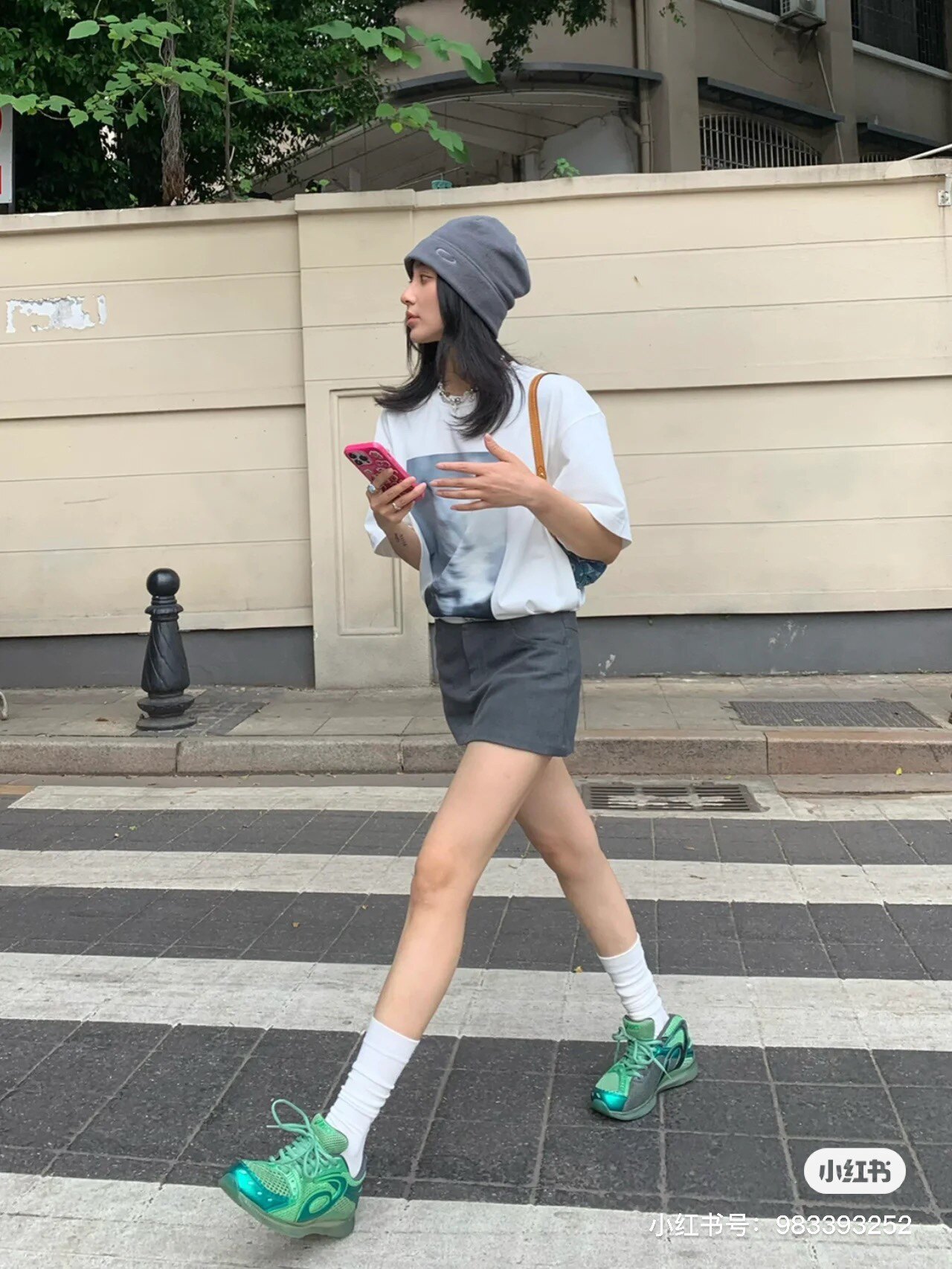 小众低腰修身超短裙防走光2层