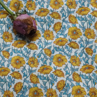 英国Liberty利伯缇长纤棉 婴童女装纯棉布料diy手工面料碎花半米