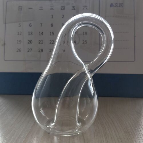 四维空间瓶装不满水玻璃礼品摆件