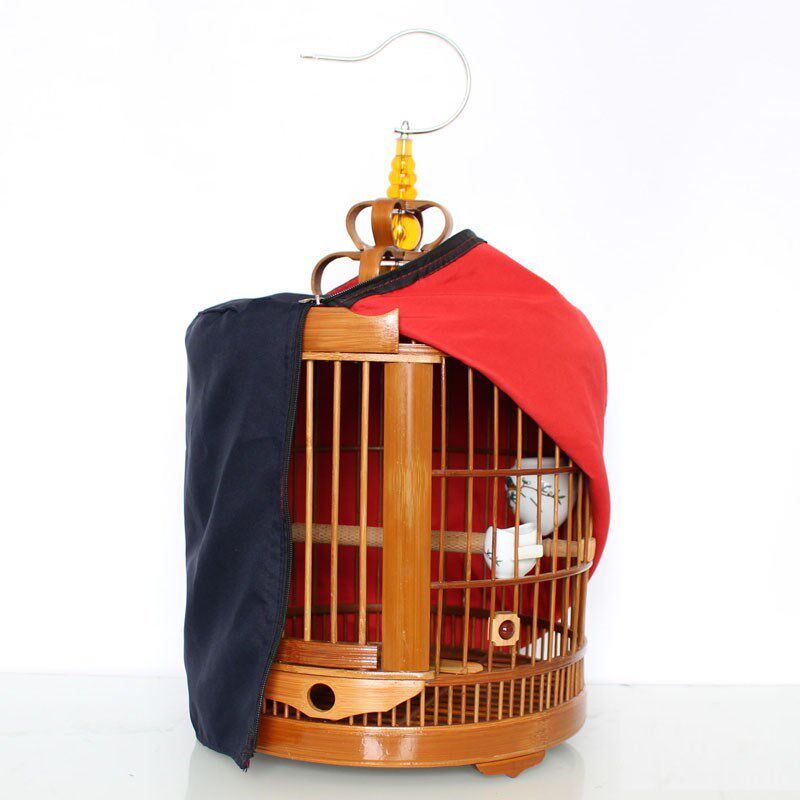 老料竹制鹩哥八哥鸟笼子全套画眉小号大码贵州四川笼衣鸟食杯包邮