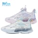 K82423801 2024夏网面旋钮扣中大童运动鞋 361°女童休闲鞋 气垫新品