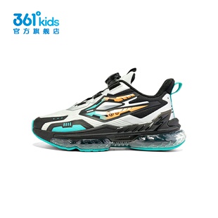 361°男童缓震跑鞋新品冬季气垫跑步鞋旋纽扣运动鞋K72343524