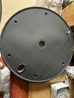 700C полностью карбоновый диск с дефектом, изношенная печать и проблемы с крашением, поврежденный диск