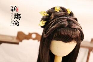 【玥琊涧】BJD头饰 三分娃用发簪 马蹄莲神棍