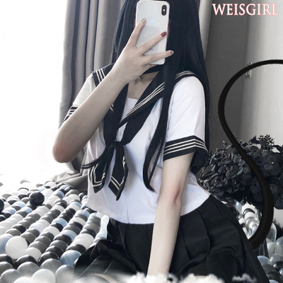 taobao agent Japanese uniform, sexy mini-skirt, cosplay