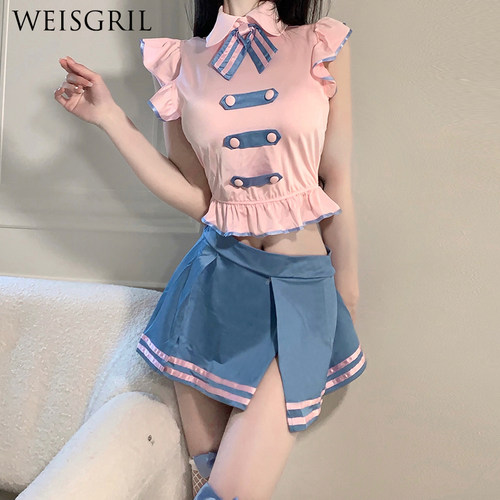 纯欲风日系JK水手服校园