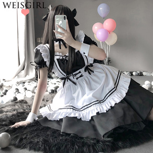 weisgril萌萌仙女性感咖啡厅女佣cosplay制服诱或万圣节女仆套装