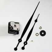 台湾12888太阳扫秒静音机芯大力钟表芯配件全套挂钟大号带长指针