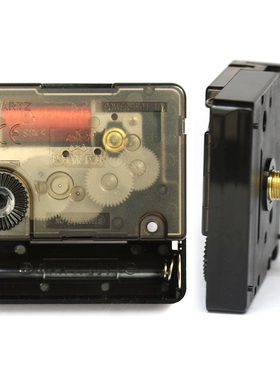 包邮霸王POWER扫秒静音机芯挂钟配件钟表十字绣DIY石英钟芯6mm