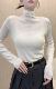 内搭针织衫 高品质 女 秋冬薄款 长袖 含羊毛高领修身 显瘦百搭打底衫