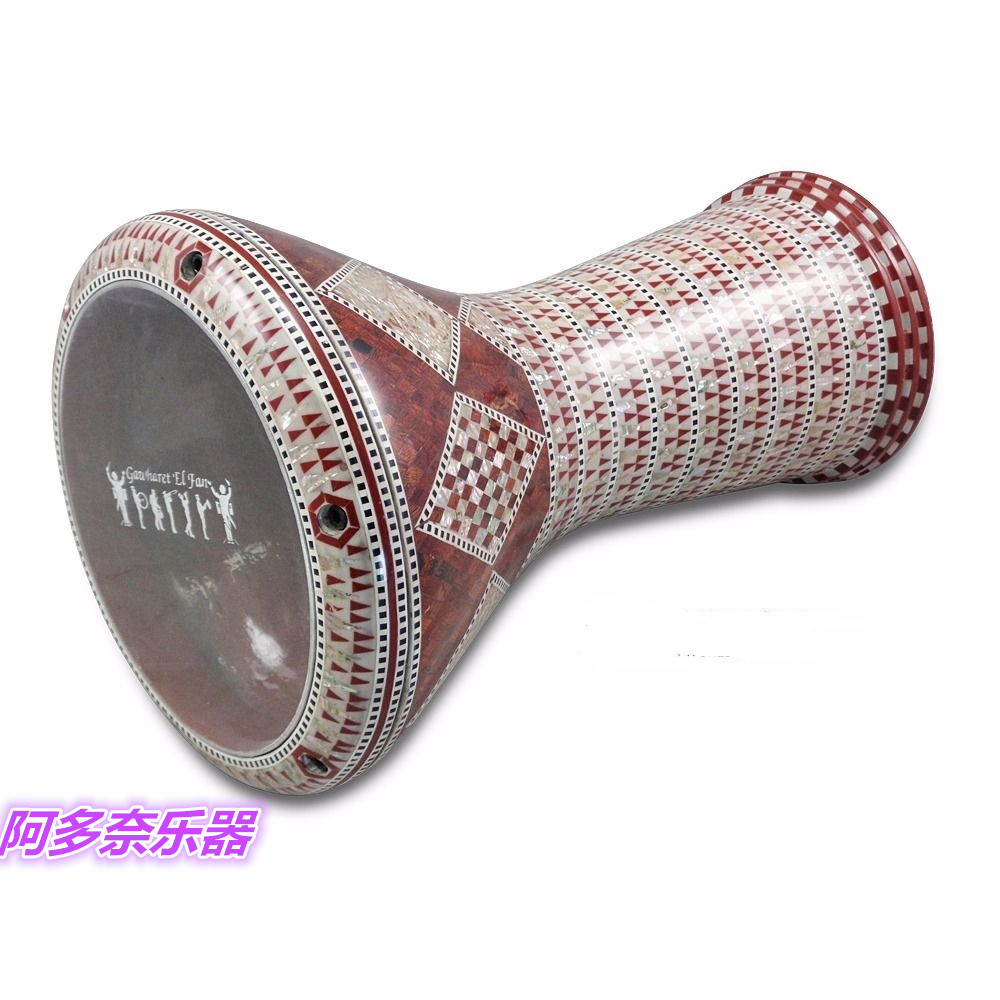 美国进口 中东鼓 阿拉伯鼓  镶嵌珍珠母 17英寸 Darbuka 肚皮舞鼓