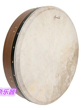 美国进口乐器 宝思兰鼓 可调谐 18英寸 核桃木Bodhran鼓 爱尔兰鼓