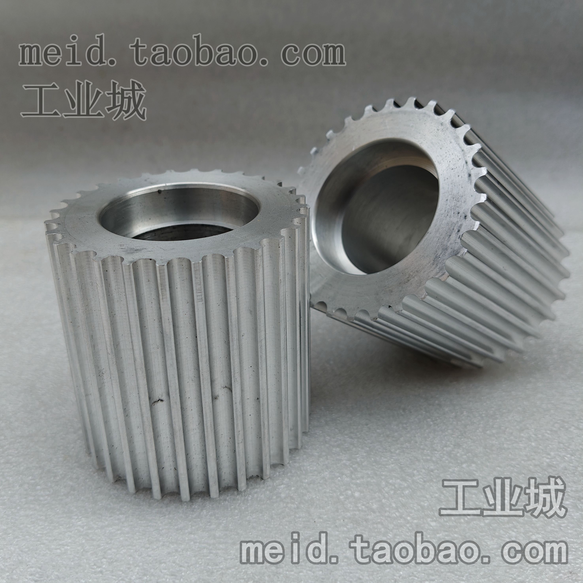 同步带轮主被动惰轮无挡边铝合金