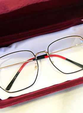 近视眼镜框架倪妮同款2025新款G家新潮男女多边形方形光学平光镜