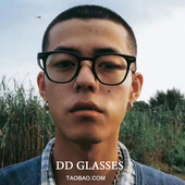 GM复古眼镜黑框男方框全框近视眼镜防蓝光潮痞帅大脸斯文败类雅痞