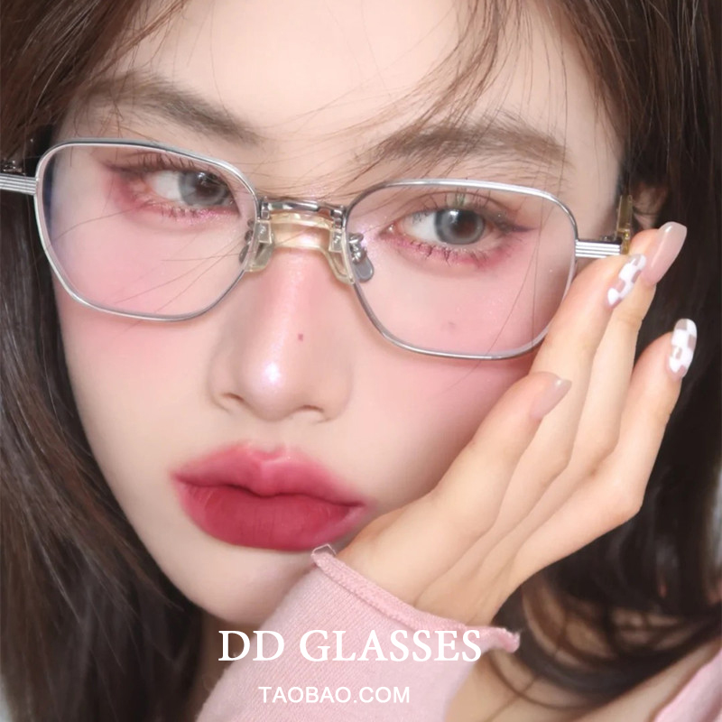 朱一龙同款镜框小方框近视眼镜