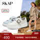 新款 商场同款 轻质厚底板鞋 SKAP圣伽步2025秋季 女士休闲鞋 AGA01AM4