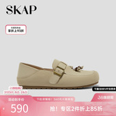 勃肯鞋 新款 舒适薄底鞋 搭扣轻便女款 SKAP圣伽步女鞋 休闲鞋 2026春季