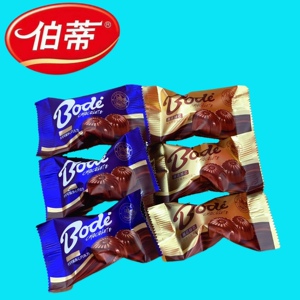 伯蒂邂逅醇芯代可可脂夹心巧克力500g约45颗结婚庆喜糖果零食包邮