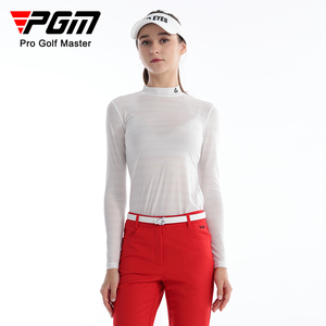 PGM新品 高尔夫女士冰丝防晒衣 速干透气 防紫外线UPF40+ 打底衫