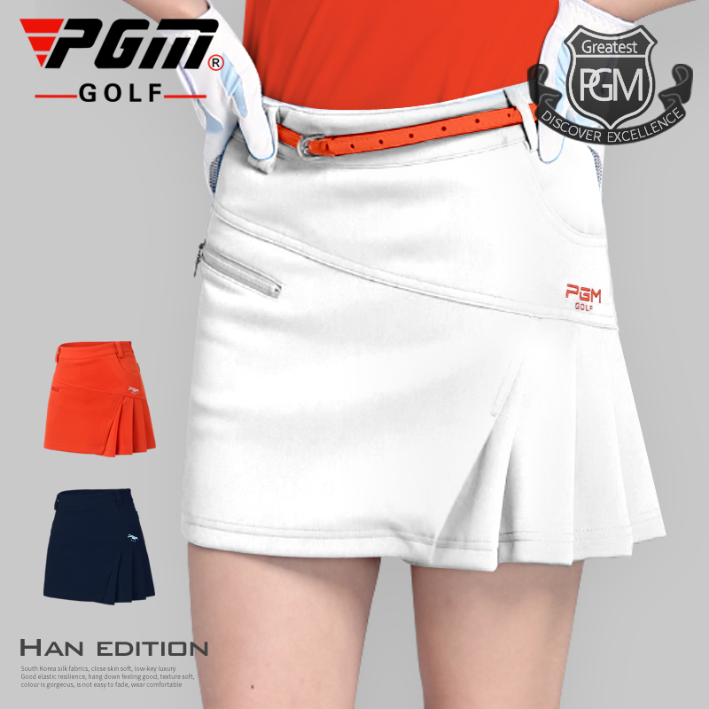 PGM 包邮!高尔夫裙子 韩版女士短裙 夏季女装半身裙配衣服套装