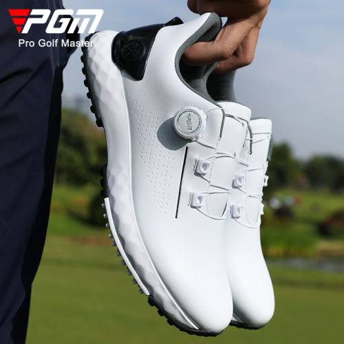 多人评价走路很舒服高尔夫减震鞋