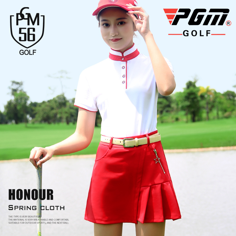 2018新款!高爾夫衣服 女士短袖T恤 golf裙子 夏季女子服裝套裝
