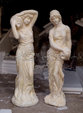 欧式风流水喷泉雕塑艺术品可定制